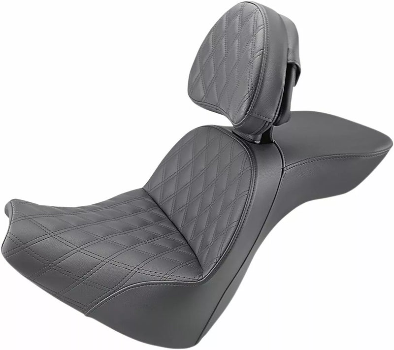 Explorador Saddlemen Touring Asiento de moto para Harley