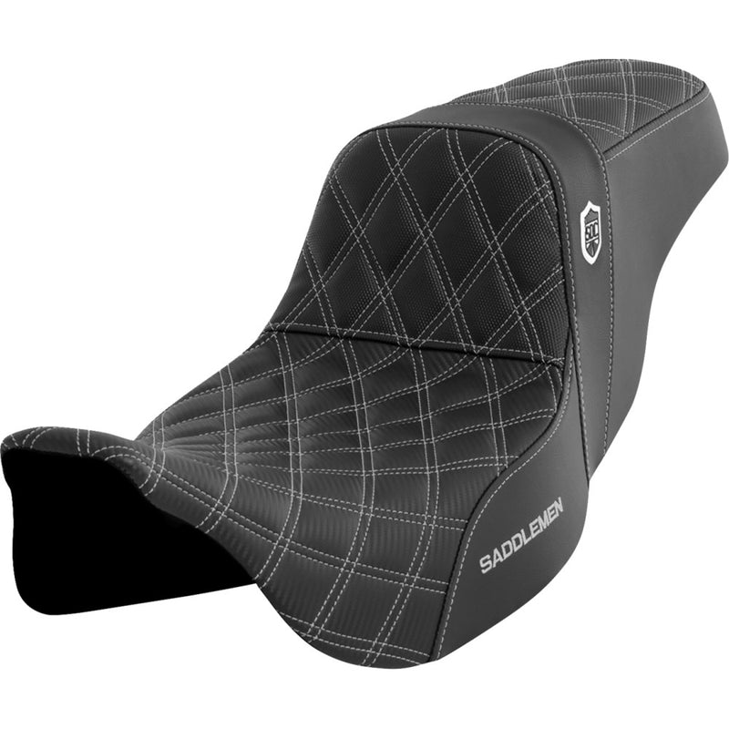 Saddlemen Asiento Pro SDC Performance Gripper Lattice Stitch para Harley