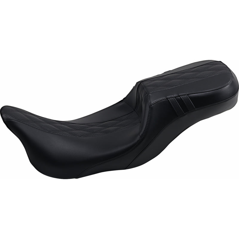 Le Pera Asiento extendido Outcast 2-Up Daddy Long Legs para Harley