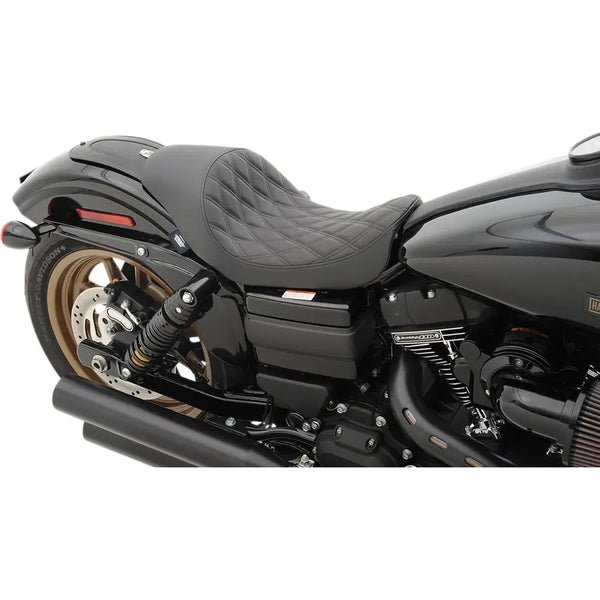 Drag Specialties Asiento bajo individual 3/4 para Harley