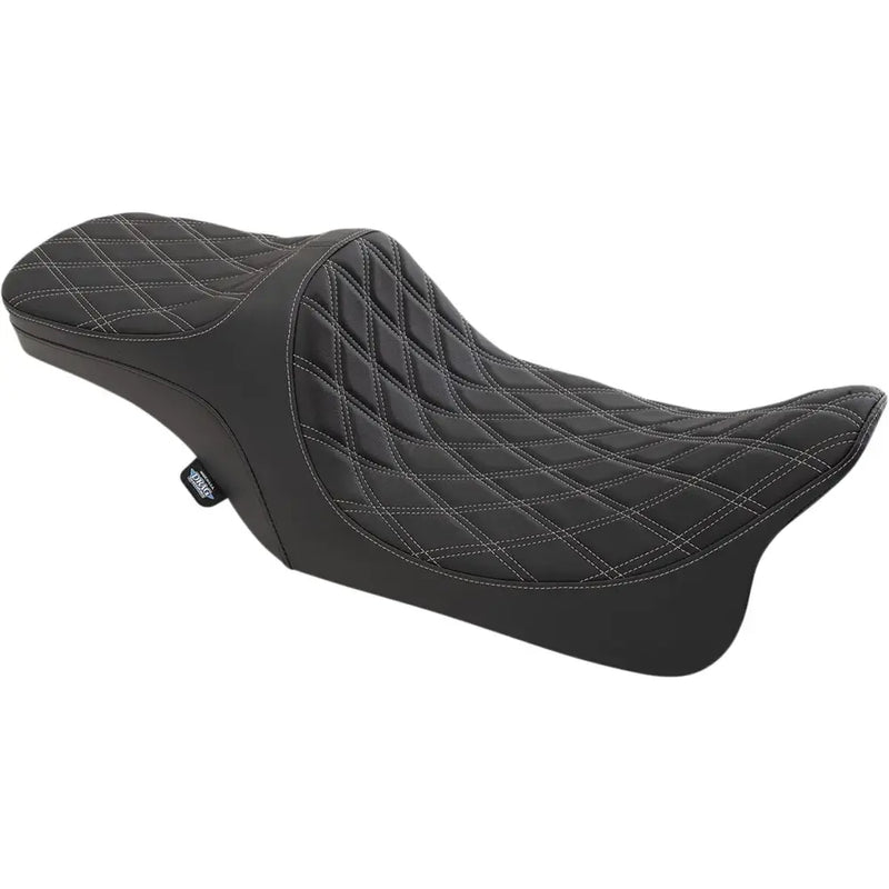 Drag Specialties Asiento Predator III para dos personas para Harley 