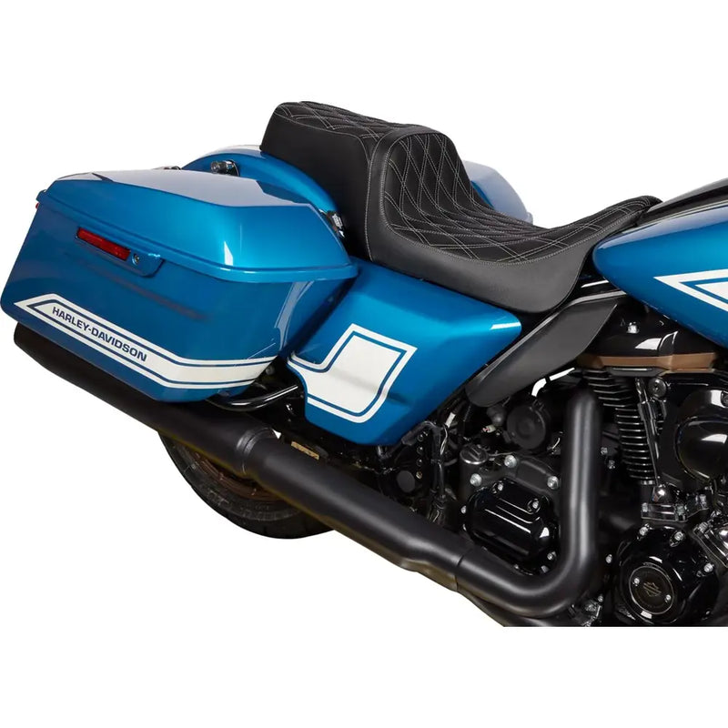 Drag Specialties Asiento Performance Predator 1-Up para Harley