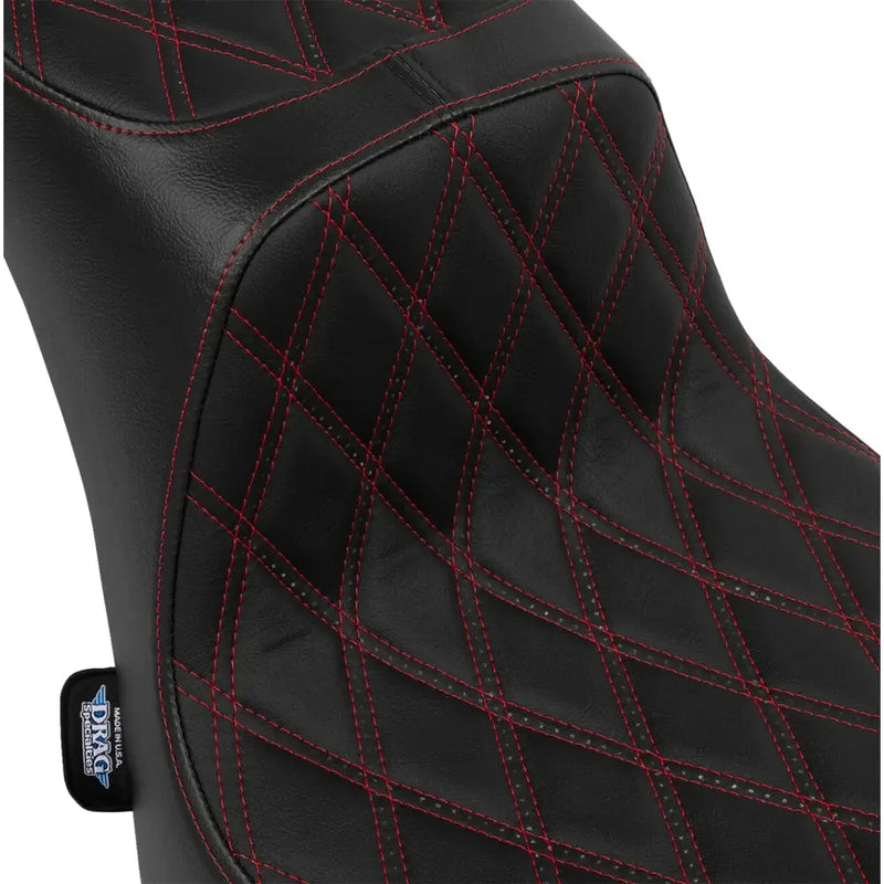 Drag Specialties Asiento Performance Predator para dos personas para Harley 
