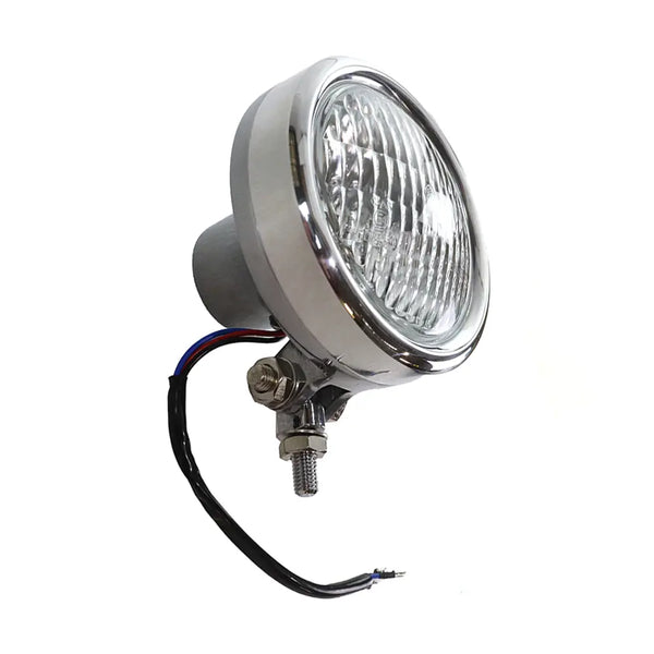 V-Twin MFG 5 1/8" Retro Aluminio Faro Moto