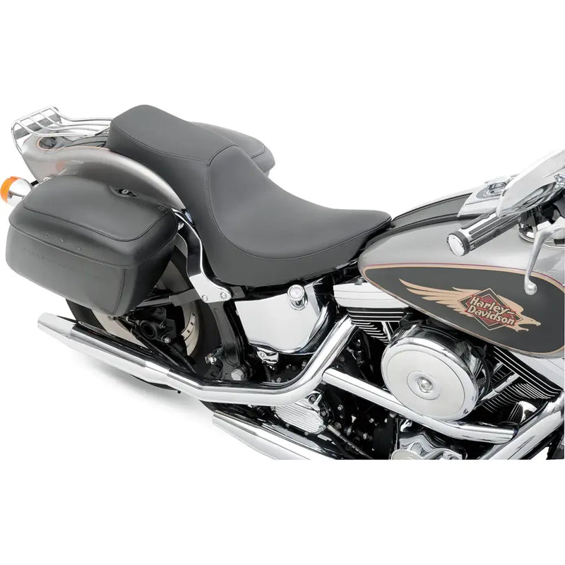 Drag Specialties Asiento Predator 2-Up para Harley