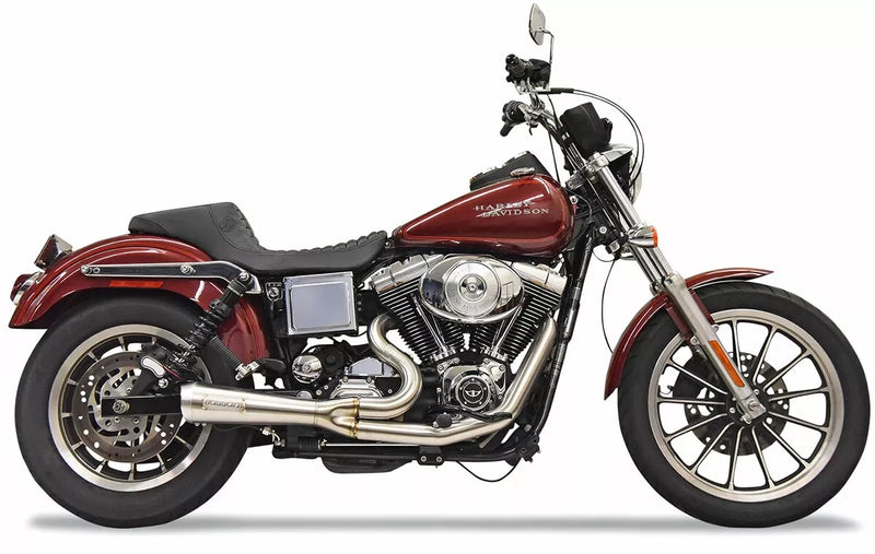 Bassani The Ripper Sistema de escape corto 2 en 1 para Harley