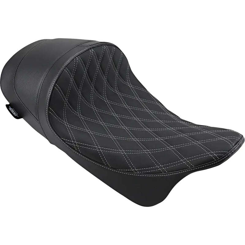 Drag Specialties Asiento solo delantero de perfil bajo EZ-ON para Harley 