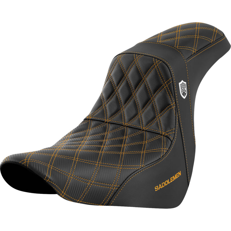 Saddlemen Asiento Pro SDC Performance Gripper Lattice Stitch para Harley