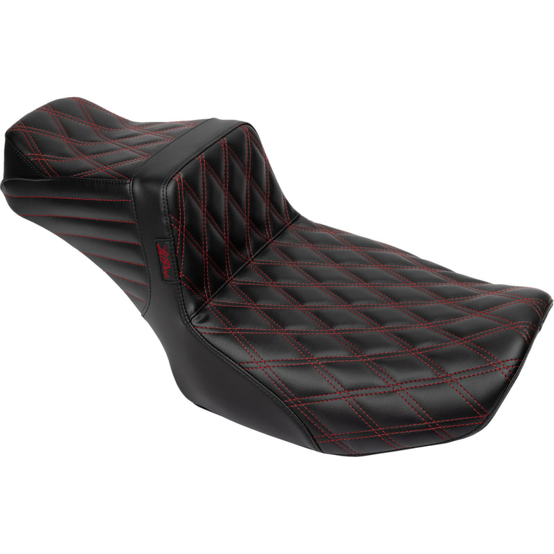 Le Pera Asiento extendido Tailwhip 2-Up Daddy Long Legs para Harley