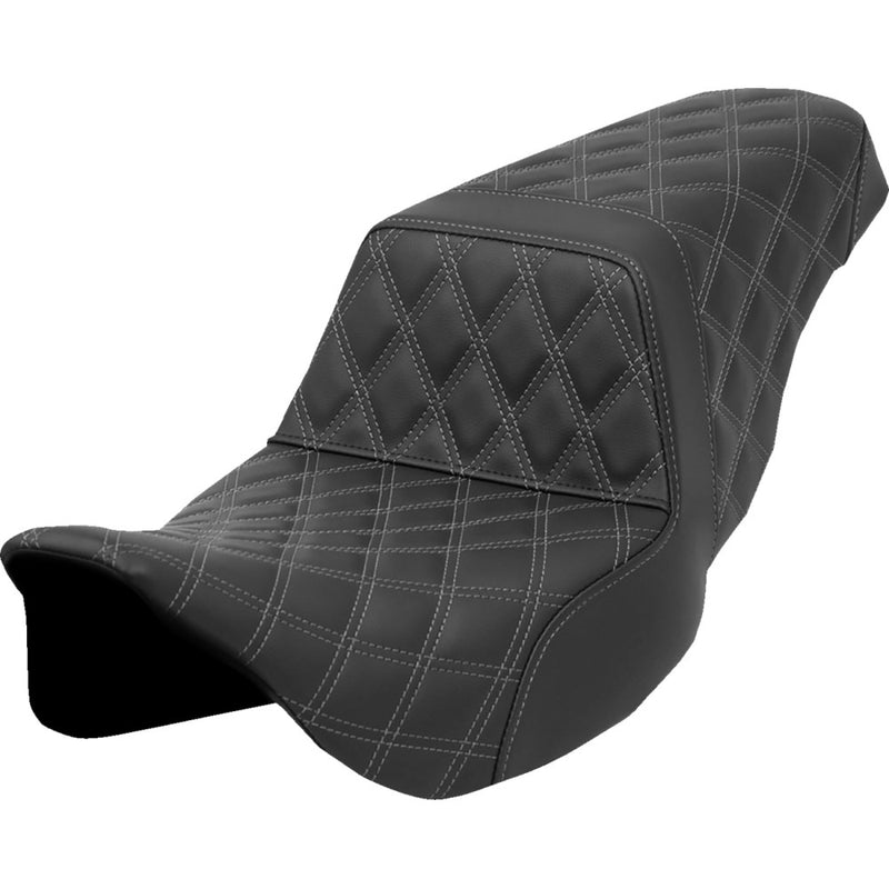 Saddlemen Puntada enrejada escalonada para Harley