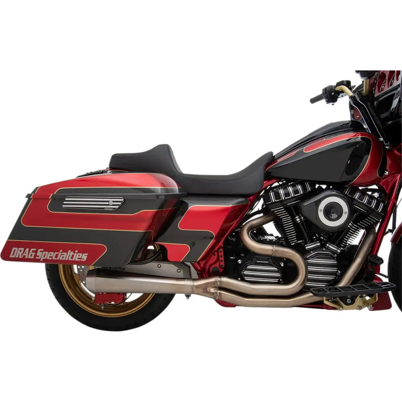 Drag Specialties Asiento Predator III de alcance extendido para Harley 
