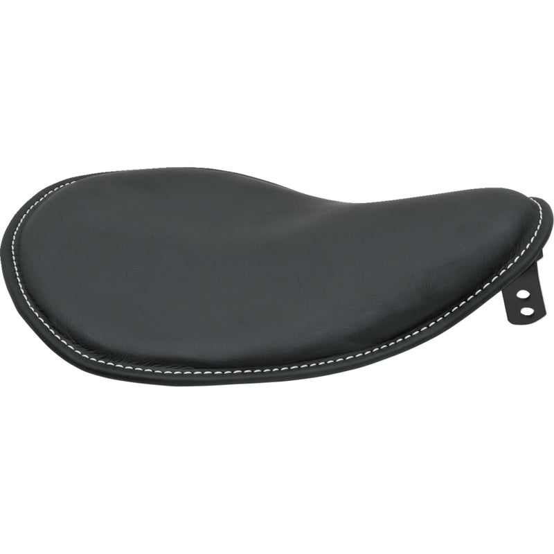 Drag Specialties Asiento individual para motocicleta pequeño y de perfil bajo con muelles