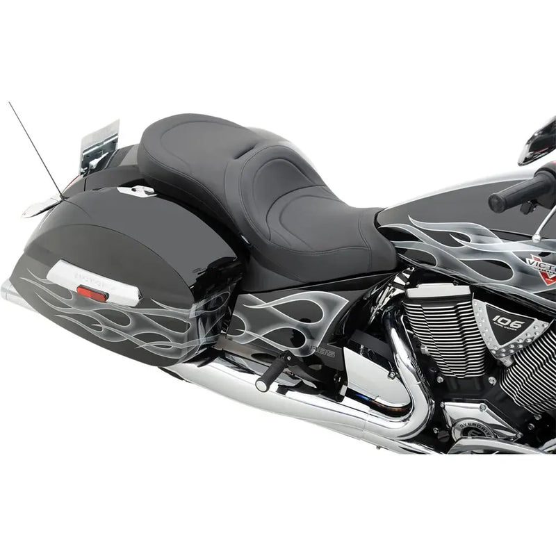 Drag Specialties Asiento de perfil bajo Touring para Victory 