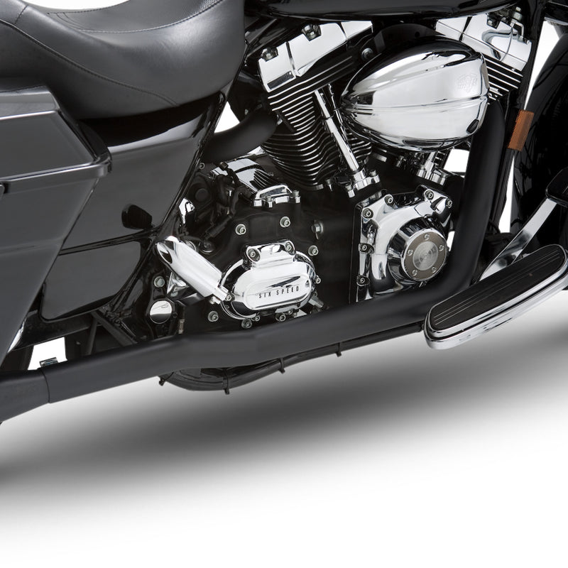 Vance & Hines Tubos de escape Dresser Duals Crossover para Harley