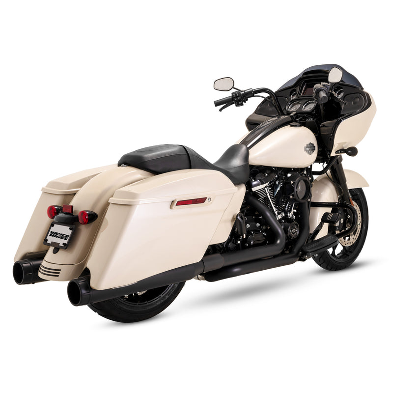 Vance & Hines Tubos de escape Dresser Duals Crossover para Harley