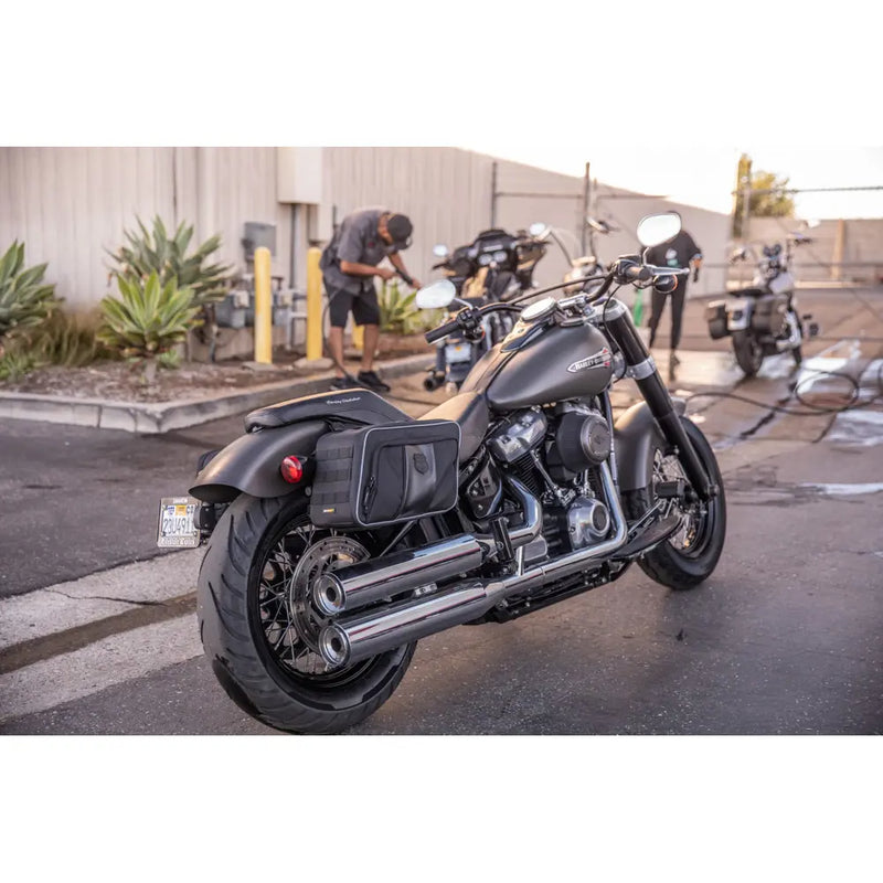 Nelson Rigg Juego de alforjas para motocicleta Road Trip 19L