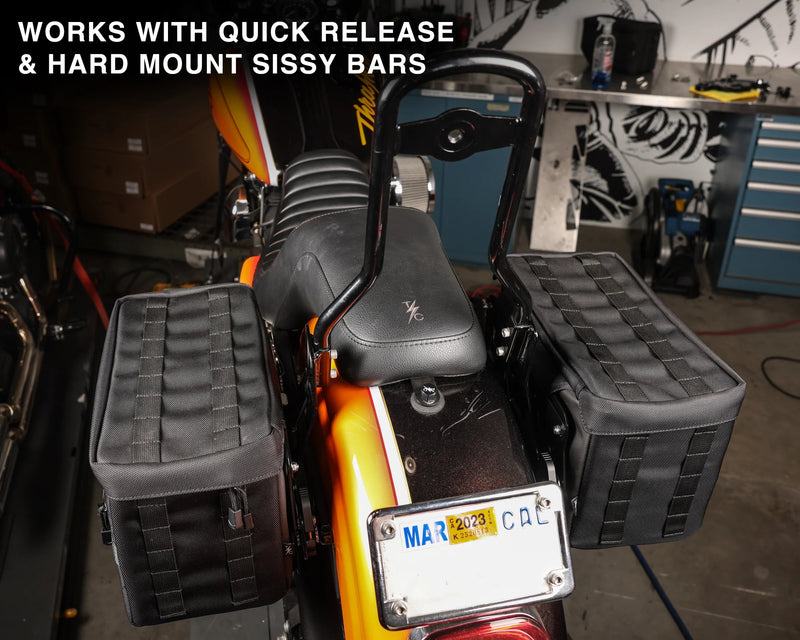 Soportes rígidos para alforjas Thrashin Supply para Harley