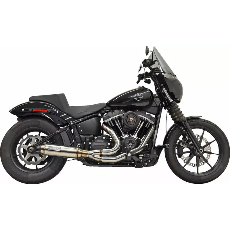 Sistema de escape Bassani Road Rage Super Bike 2 en 1 para Harley