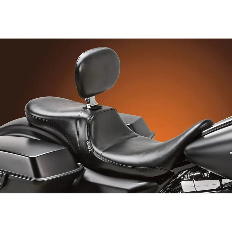 Le Pera Daytona Asiento doble con respaldo para Harley