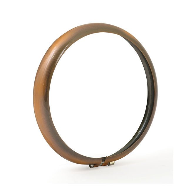 5-3/4" Headlight Trim Ring Bates Copper