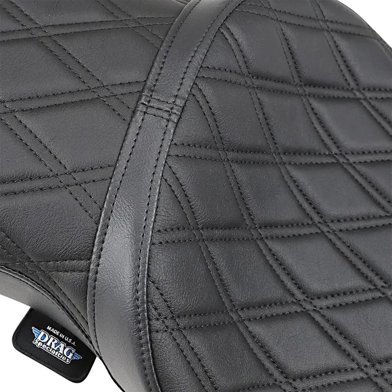 Drag Specialties Asiento doble tipo baquet para Harley