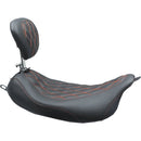 Mustang Asiento individual ancho Tripper para Harley
