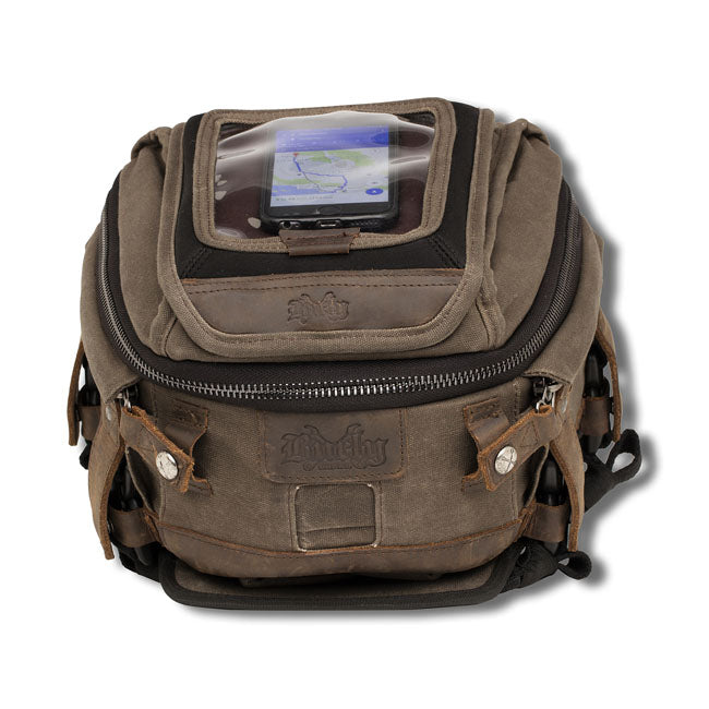 Burly Bolsa para depósito/colilla de motocicleta Voyager