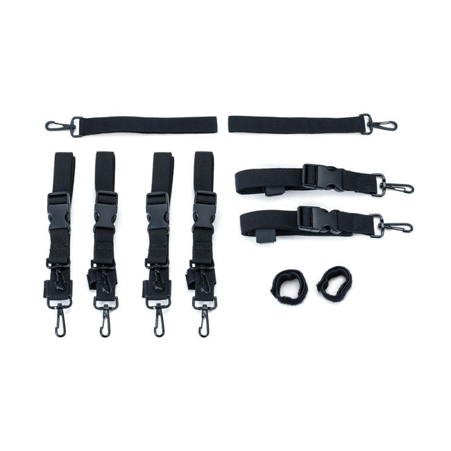 Kuryakyn Kit de correas premium para equipaje de motocicleta