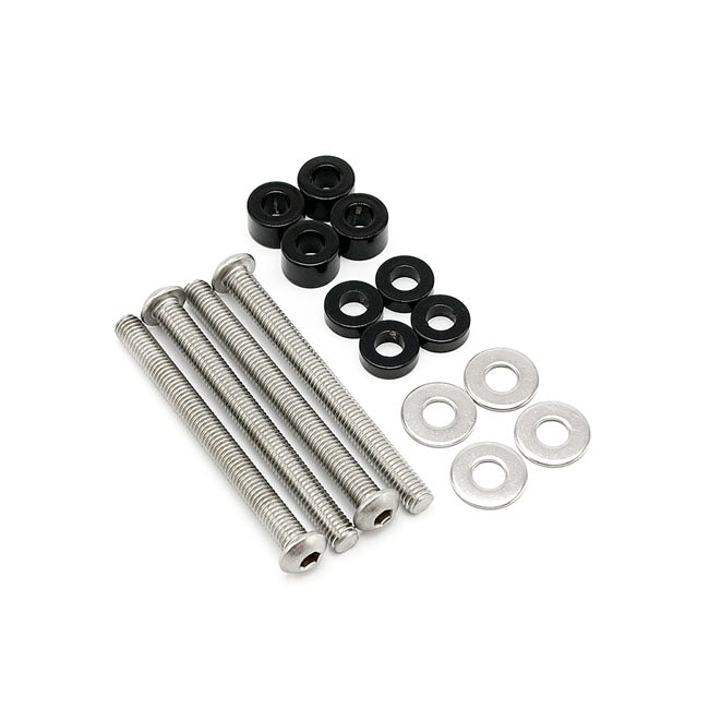 Highway Hawk Kit de soporte para alforjas para Harley