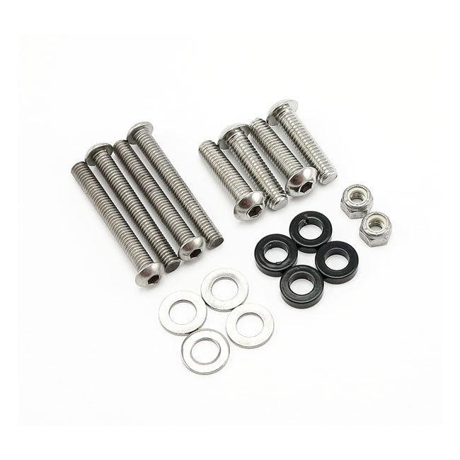 Highway Hawk Kit de soporte para alforjas para Harley