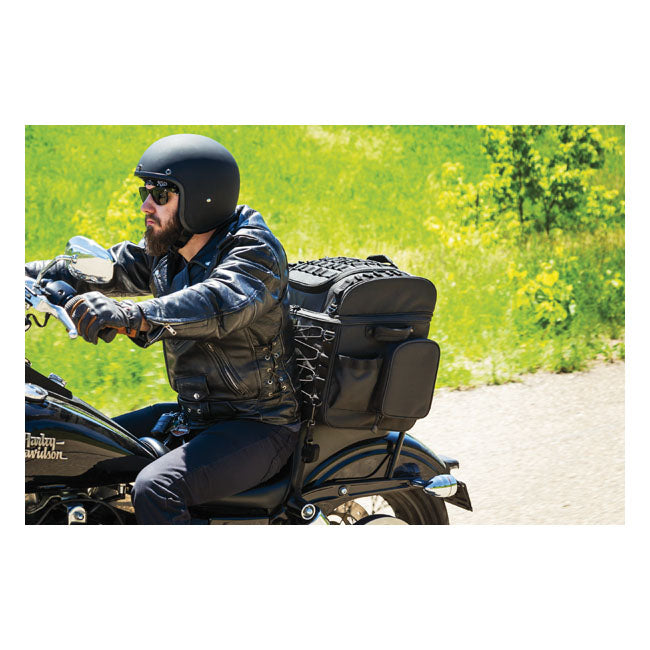 Kuryakyn Bolsa para el respaldo de la motocicleta Momentum Vagabond