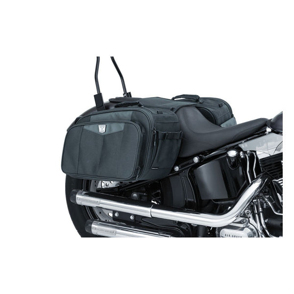 Kuryakyn Juego de alforjas para motocicleta Momentum Outrider 52L Throw-Over