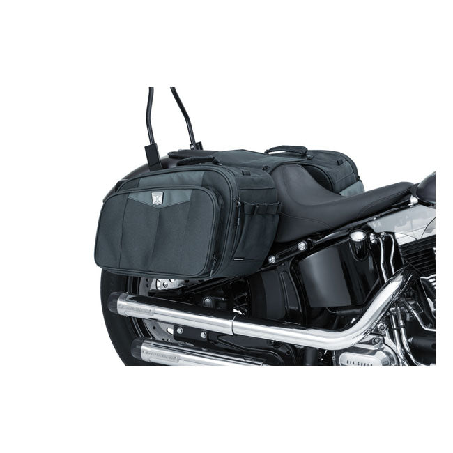 Kuryakyn Juego de alforjas para motocicleta Momentum Outrider 52L Throw-Over