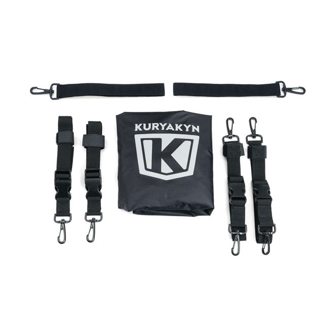 Kuryakyn Juego de alforjas para motocicleta Momentum Outrider 52L Throw-Over