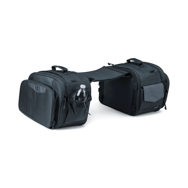 Kuryakyn Juego de alforjas para motocicleta Momentum Outrider 52L Throw-Over