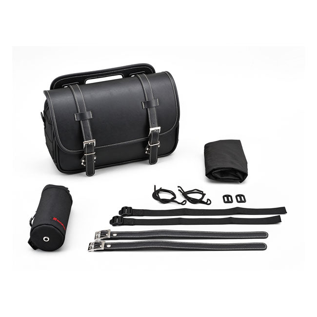 Daytona Alforja universal para motocicleta, color negro