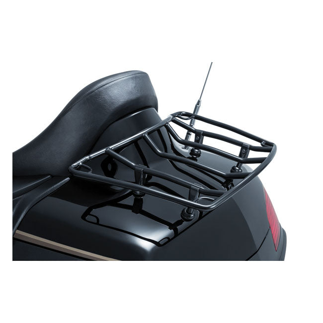 Kuryakyn Portaequipajes universal ajustable para maletas de motocicleta con múltiples soportes