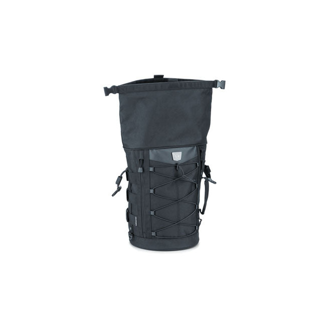 Kuryakyn Bolsa de viaje Momentum Deadbeat 23L para motocicleta con respaldo