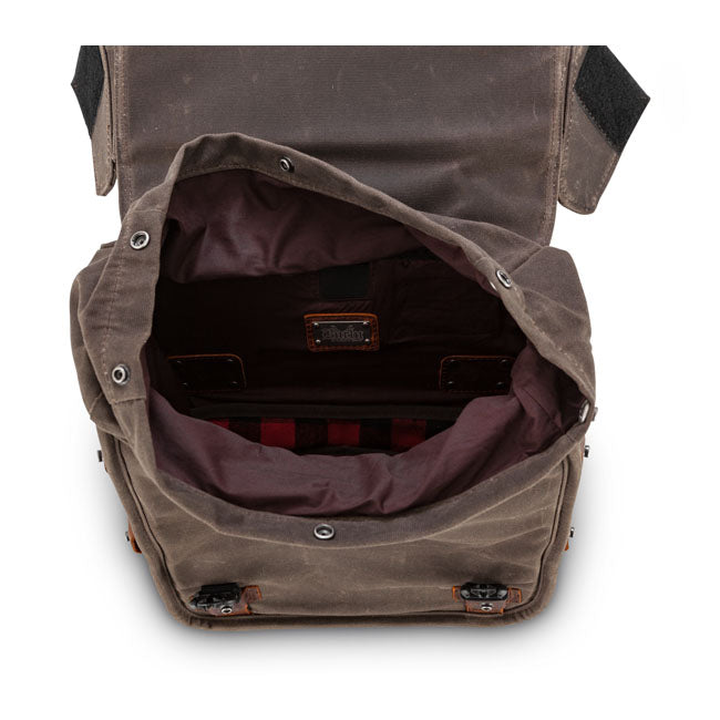 Burly Juego de alforjas universales para motocicleta Voyager