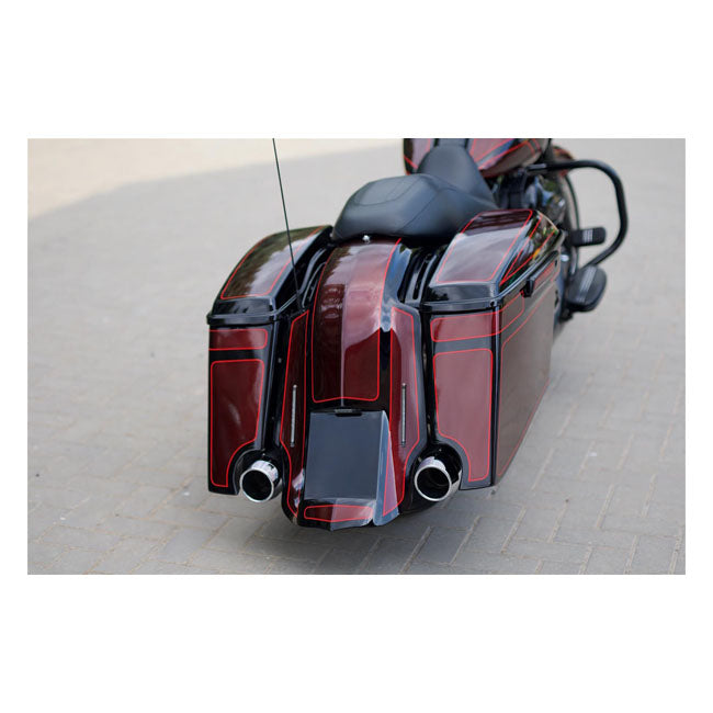 Killer Custom Carrocerías de alforjas estilo CVO para Harley