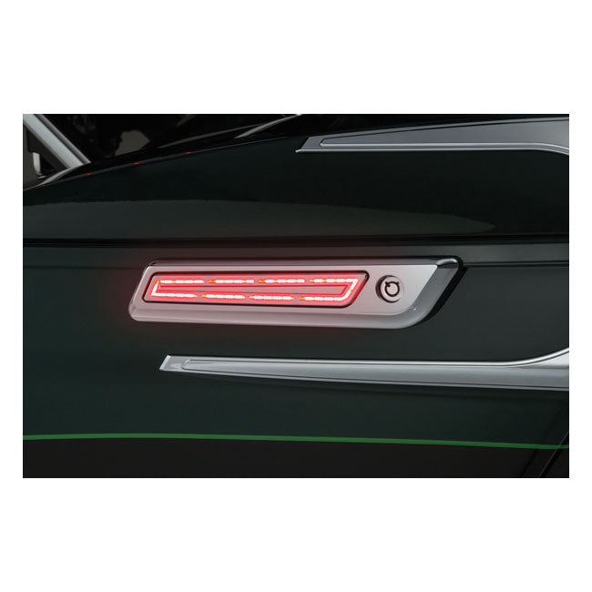 Kuryakyn Luces LED para el cierre de las alforjas de Harley