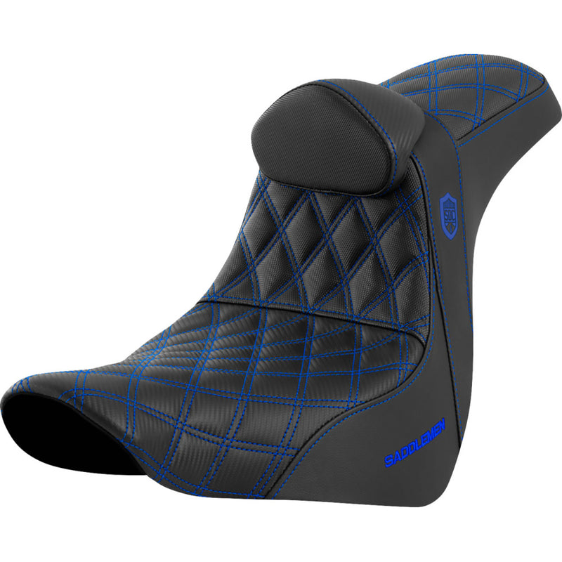 Saddlemen Asiento Pro SDC Performance Gripper Lattice Stitch para Harley