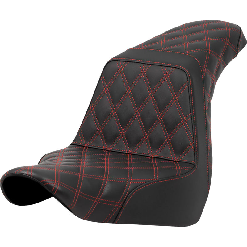 Saddlemen Puntada enrejada escalonada para Harley