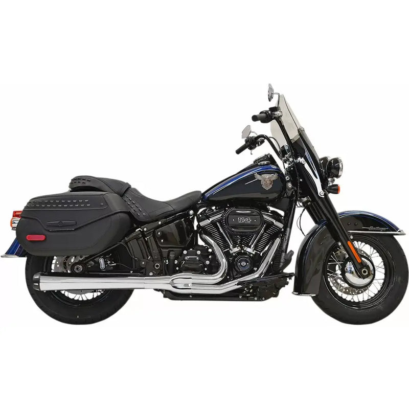 Sistema de escape Bassani Road Rage Long Megaphone 2 en 1 para Harley