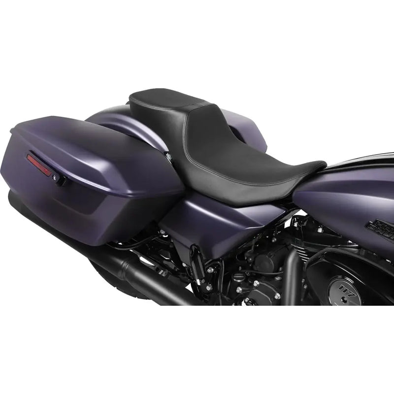 Drag Specialties Asiento Performance Predator 2-Up Extended Reach para Harley