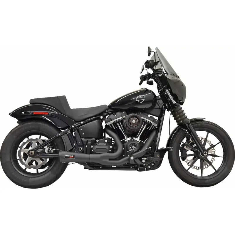 Bassani The Ripper Sistema de Escape Catalítico Corto 2 en 1 para Harley