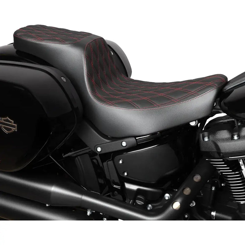 Drag Specialties Asiento Performance Predator para dos personas para Harley 