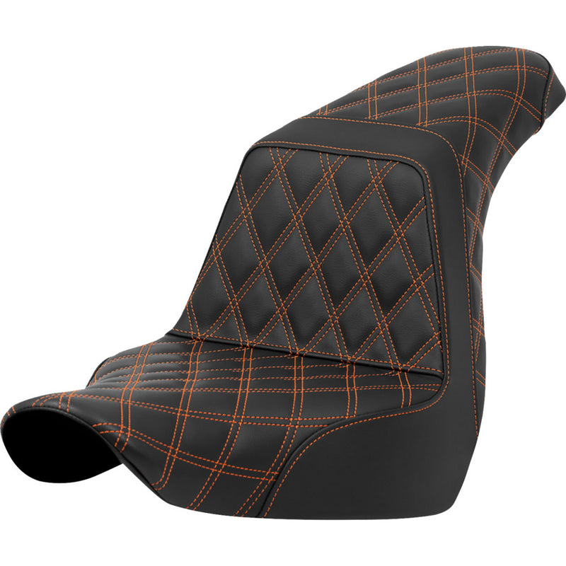 Saddlemen Puntada enrejada escalonada para Harley