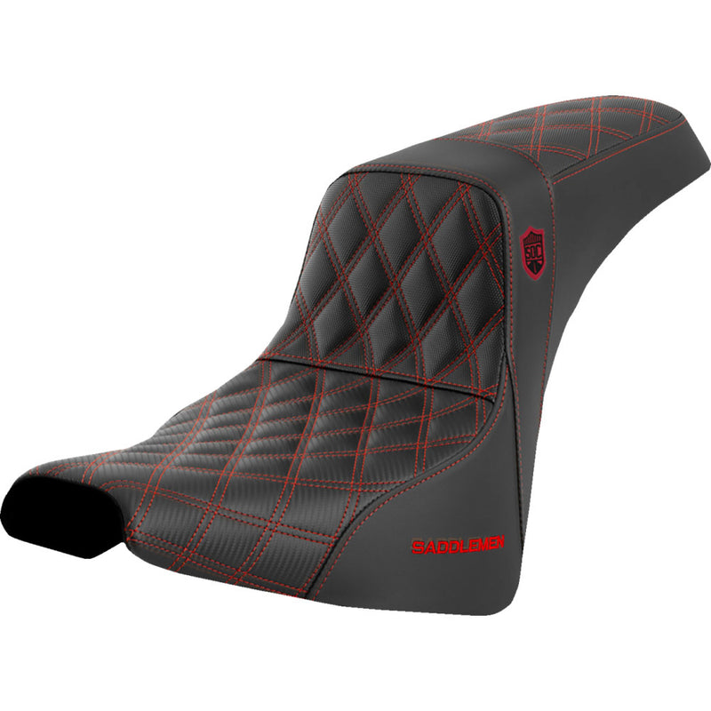 Saddlemen Asiento Pro SDC Performance Gripper Lattice Stitch para Harley