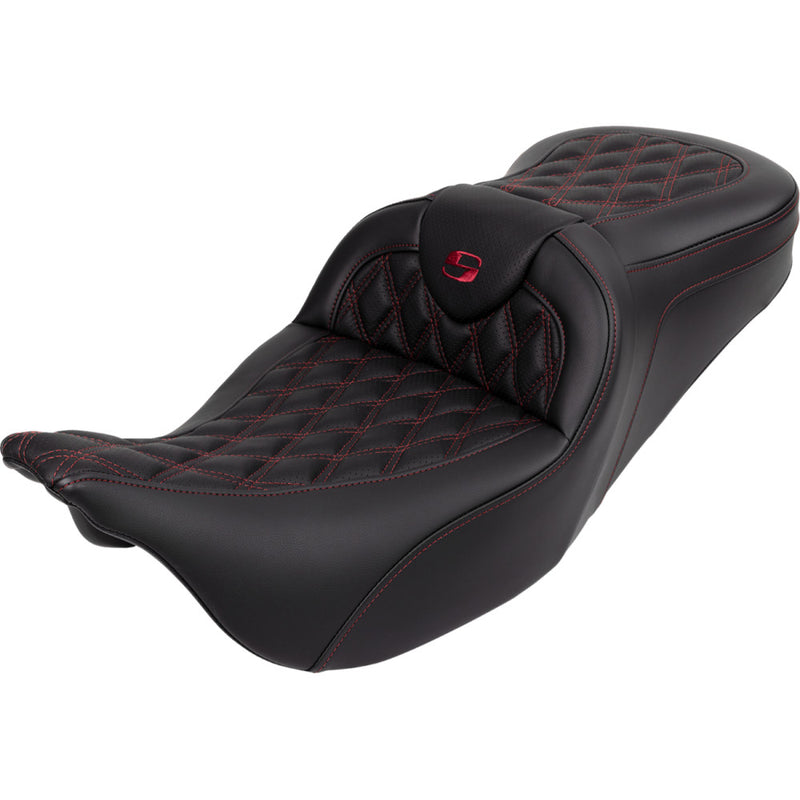 Saddlemen Asiento Roadsofa Lattice Stitch para Harley